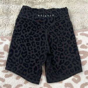 Balance Athletica (Vitality) Kingdom Collection Rider Shorts Leopard